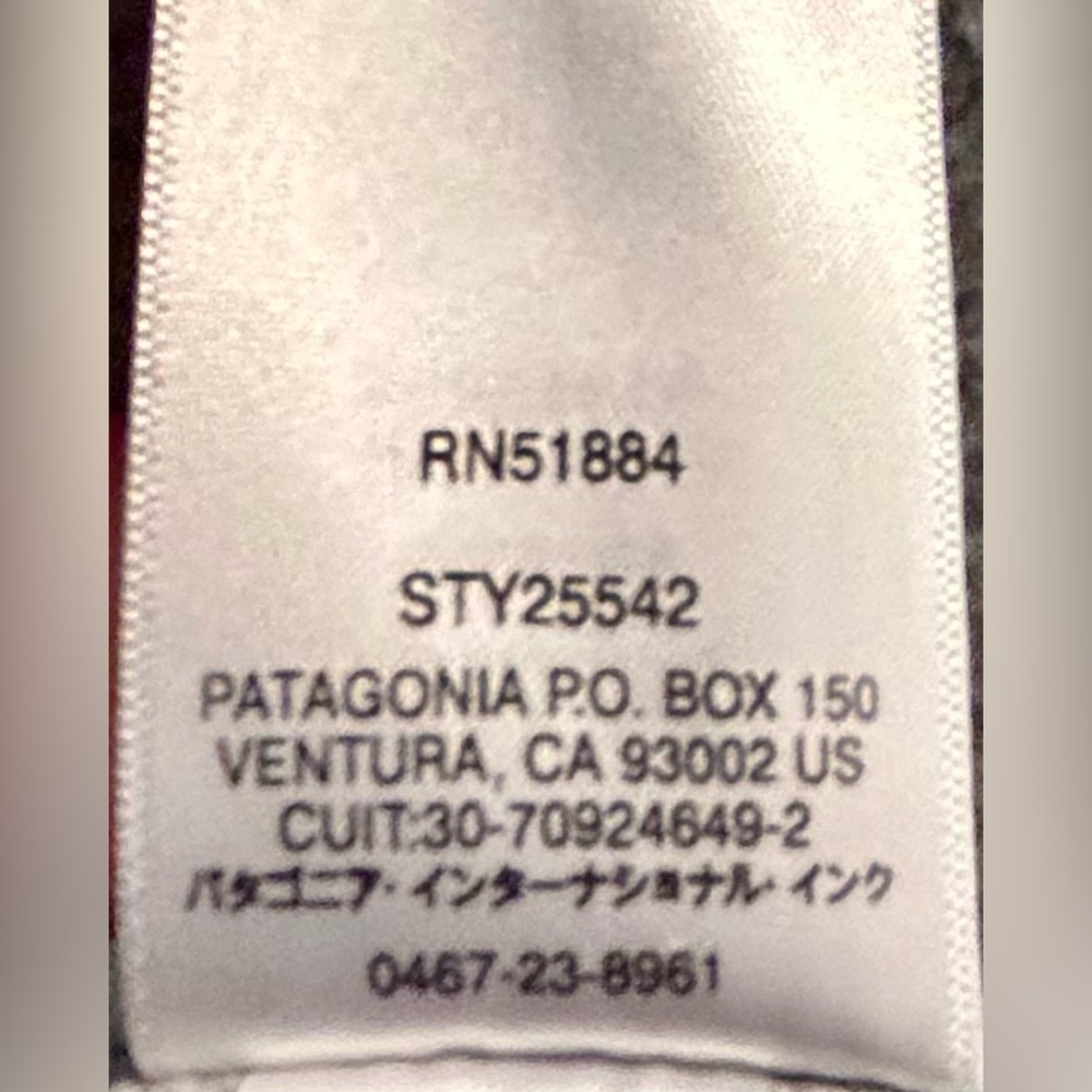 Patagonia Women's Birch White Better Sweater. Full Front Zipper Size Medium - Picture 12 of 15